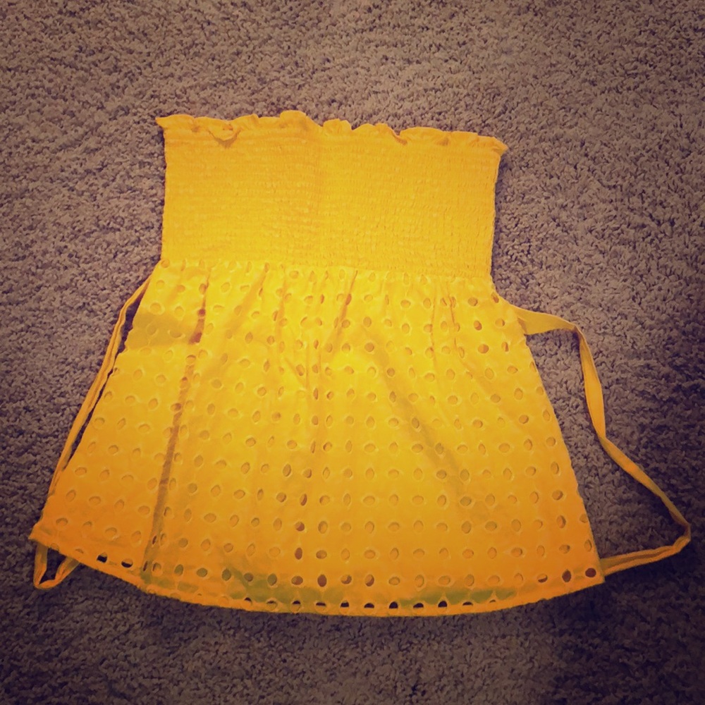 Yellow blouse